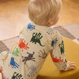 Molo Baby Eloy l/s Tee ~ Hand Animals