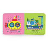 Mudpuppy Busy Boats Color Magic Bath Book