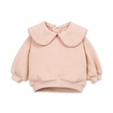 Play Up Baby Jersey Knit Sweater w/ Collar & Pants Set ~ Pink