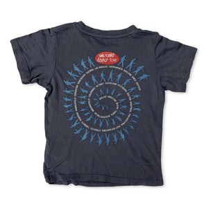 Rowdy Sprout Genesis Can't Dance s/s Tee ~ Washed Black