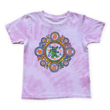 Rowdy Sprout Grateful Dead Kaleidoscope s/s Tee ~ Pink Tie Dye