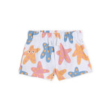 Stella McCartney Baby Girl Starfish Print Sweatshirt & Shorts Set ~ White Multi