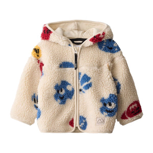Molo Baby Ummi Sherpa Jacket ~ Cute Balls