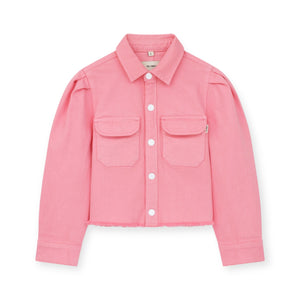 DL1961 Simona Denim Jacket ~ Flamingo