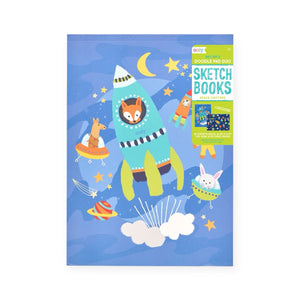 Ooly Doodle Pad Duo Sketchbooks ~ Space Critters
