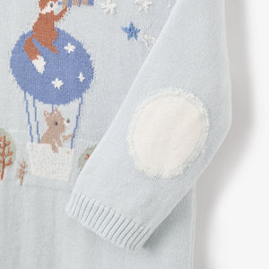 Elegant Baby Knit Romper ~ Magical Adventure