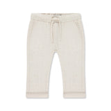 Babyface Baby Boy Linen Drawstring Pants ~ Stone