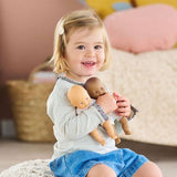 Corolle Mini Calin Bunnies Soft Doll ~ Brown Eyes