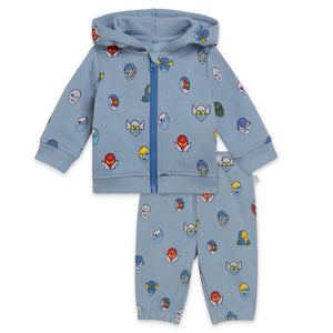 Stella McCartney Baby Boy Mask Print Tracksuit Set ~ Grey
