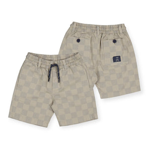 Mayoral Boys Printed Shorts ~ Check/Dust