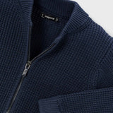 Mayoral Boys Knit Zip Cardigan ~ Navy