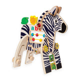 Manhattan Toy Safari Zebra Activity Toy