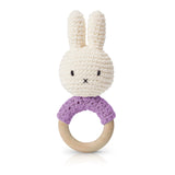 Just Dutch Miffy Crocheted Teether Rattle