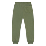 Petit Bateau Boys Color Block Hoodie & Joggers Set ~ Olive Green Multi