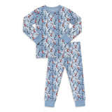 Baby Steps Let's Rock l/s Pajama Set ~ Blue
