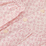 Petit Bateau Sleeveless Floral Dress w/ Bloomer ~ Pink Cream