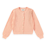 Molo Gillian Knit Cardigan 7-12 ~ Peach