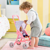 Corolle Doll Stroller ~ Pink Floral