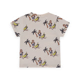 Babyface Baby Boy s/s Printed Tee & Shorts Set ~ Monkeys & Bananas/Antra