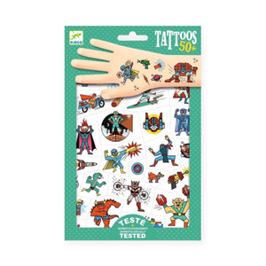 Djeco Heroes & Villians Tattoos