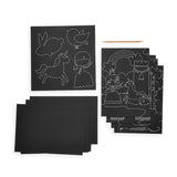 Ooly Scratch & Scribble Art Kit ~ Princess Garden