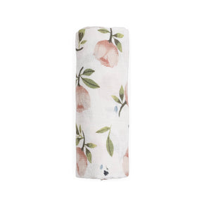 Little Unicorn Organic Cotton Muslin Swaddle ~ Watercolor Floret