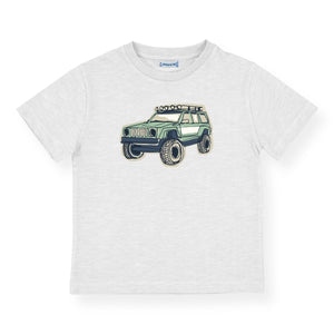 Mayoral Boys Jeep s/s T-Shirt ~ White