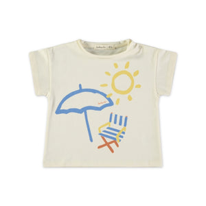 Babyclic s/s Graphic T-Shirt & Tim Woven Shorts Set ~ Playa/Electric Blue