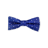 Appaman Clip-On Bow Tie ~ Blue/White Dots