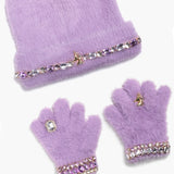 Super Smalls Lavender Dreams Jeweled Gloves