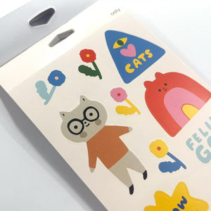 Ooly Stickiville A While Lotta Stickers X Suzy: Dress up Cats