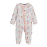 Magnetic Me Modal Ruffle Footie ~ Pretty Pliés