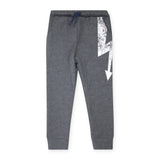 Appaman Boys Striver Zip Hoodie & Sidewalk Sweats Set ~ Washed Grey