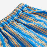 Bobo Choses Baby Van Dog Sweatshirt & New Hairline Striped Woven Pants Set ~ Yellow/Blue Multi