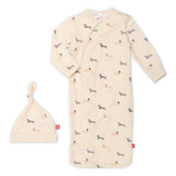 Magnetic Me Modal Magnetic Gown & Hat Set ~ Beenie Von Weinie
