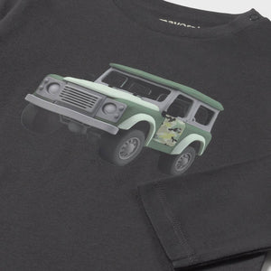 Mayoral Baby Boy l/s Jeep T-Shirt ~ Shadow