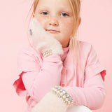 Super Smalls Cotton Candy Jeweled Gloves