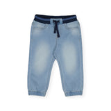 Mayoral Baby Boy Soft Denim Joggers ~ Bleach