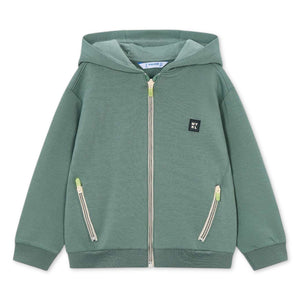 Mayoral Boys Zip Hoodie ~ Green
