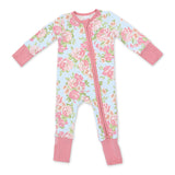 Angel Dear 2 Way Zipper Convertible Romper ~ Angeline Floral
