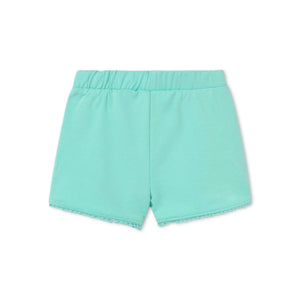 Mayoral Baby Girl Shorts w/ Trim ~ Turquoise