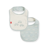 Magnetic Me Cotton Reversible Bib ~ Beep Beep Time for Sleep