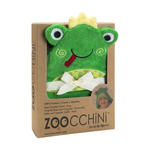 Zoocchini Hooded Towel ~ Flippy the Frog