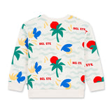 Petit Bateau Boys Bel Ete Print Sweatshirt ~ Multi