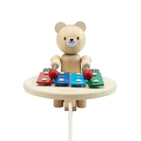 PlanToys Pull Along Musical Bear