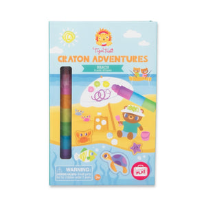 Tiger Tribe Crayon Adventures ~ Beach