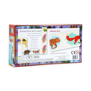 eeBoo Head To Toe Animal Parade Dominoes