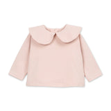 Play Up Baby l/s Top w/ Collar & Leopard Print Twill Pants Set ~ Pink