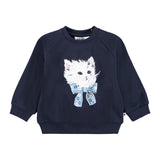 Molo Baby Disc Sweatshirt & Simeon Sweatpants Set ~  Fancy Kittens