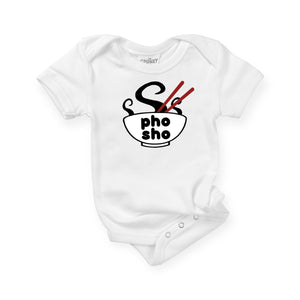 Spunky Stork Pho Sho Onesie